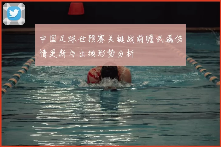 中国足球世预赛关键战前瞻武磊伤情更新与出线形势分析